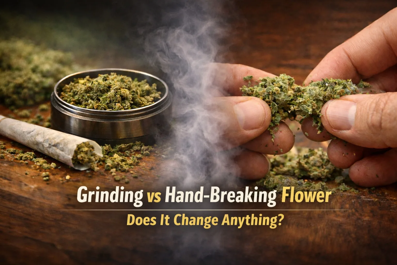 can you grind tobacco in a grinder Grinding vs Hand-Breaking Flower: Does It Change Anything? can you grind tobacco in a grinder Grinding vs Hand-Breaking Flower: Does It Change Anything?